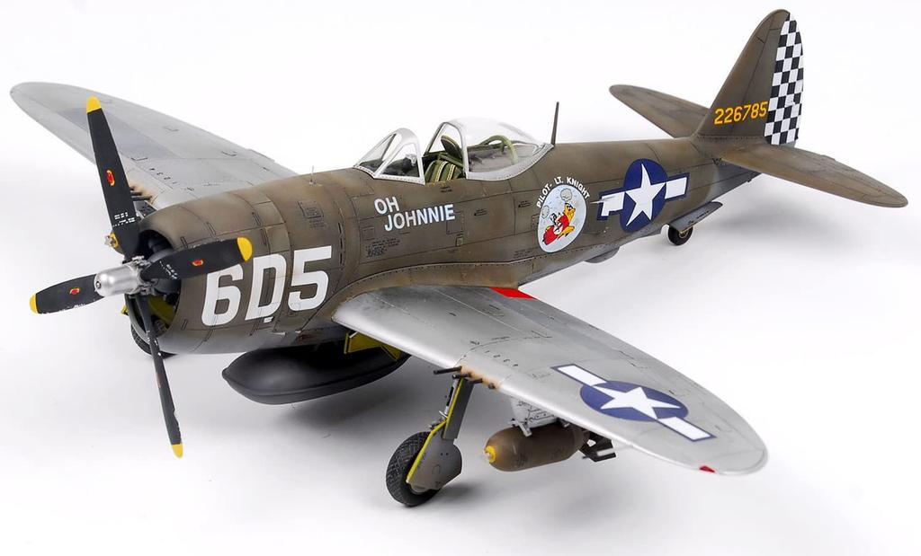 Wolfpack Designs Масштаб Армия ВВС Thunderbolt Средиземноморский театр Премиум-издание Пластиковый набор 1/48 США. P-47D (WOLWP14812)