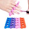 100 Pcs Soft Finger Toe Separator Tool Pedicure Manicure