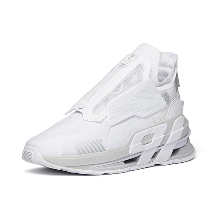 Anta AT91 Abrasion Resistant Breathable Low top Running Shoes Men's Anta White 112148851-1