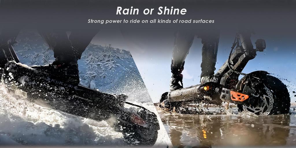 KuKirin Электросамокат G2 Master Запас хода 70 км и Максимальная скорость 60 км/ч, 10'' Внедорожные шины, 2000 Вт Двойной двигатель Полностью алюминиевый корпус Складной самокат(НЕТ ЭБЭ)