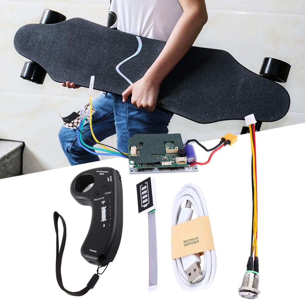 Electric Skateboard Longboard Single Drive ESC Substitute Control Mainboard with Remote
