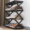 X Shaped Shoe Rack for Practical Footwear Organization In Small Living Spaces