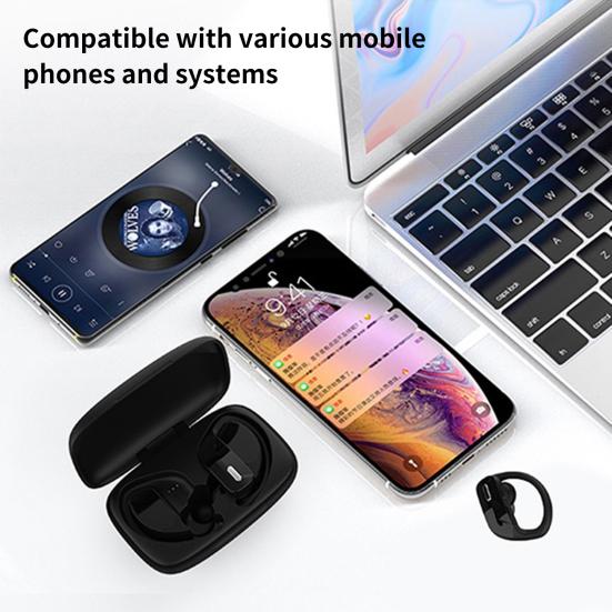 T17 Bluetooth-совместимые наушники-вкладыши с шумоподавлением, цифровой дисплей, стереозвук, беспроводные наушники для музыки