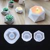 Plant Flower Pot Silicone Mold Epoxy Resin Diy Candle Holder Mould Jewelry Tools