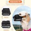 Dog Muzzle Prevents Barking Allows Dogs To Drink Water Adjustable Size Prevents Barking And Biting Breathable And Bite-Proof