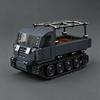 MOC Figurine RSO-01 Tractor Assembly Kit: Half-Track Armored Vehicle Toy with V8 Engine Tank Model