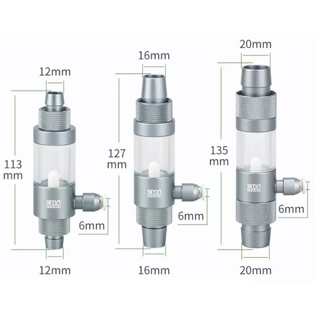Быстрая установка Аквариумный CO2-диффузор Наблюдаемый Металлический CO2-распылитель Для аквариумного использования