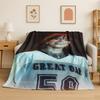 3D Плед с изображением певицы Билли Айлиш Мягкий теплый плед для спальни гостиной кровати путешествий кемпинга пикника Подарок