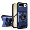 KEYSION Magnetic Phone Case for Raelme 16 5G Slide Camera Protection Upright Kickstand 360 Ring Shockproof Cover for Realme16 5G