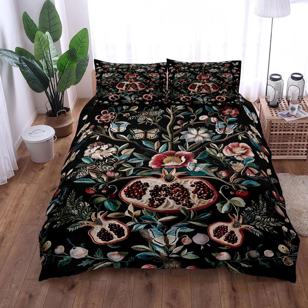 Комплект постельного белья William Morris Whimsical Apple Tree (Евро Односпальный Двуспальный Кинг-Сайз США Твин Фул Квин-Сайз)