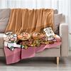 Anpanman Theme Printed Blanket - Perfect for Couch, Bed, Travel & Outdoor Use | Machine Washable, Cozy & Durable.