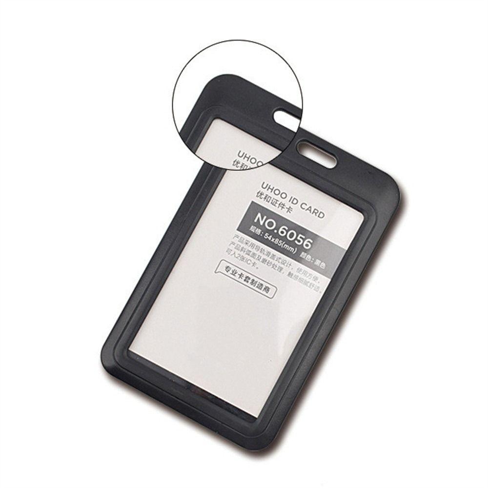 Визитная карточка выдвижная катушка для бейджа черная рабочая обложка для карты держатель удостоверения личности больница