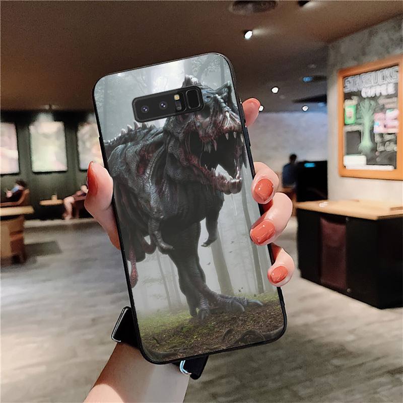 FHNBLJ Jurassic Park Dinosaur Phone Case for Redmi 8 9 9A for Samsung J5 J6 Note9 for Huawei NOVA3E Mate20lite cover
