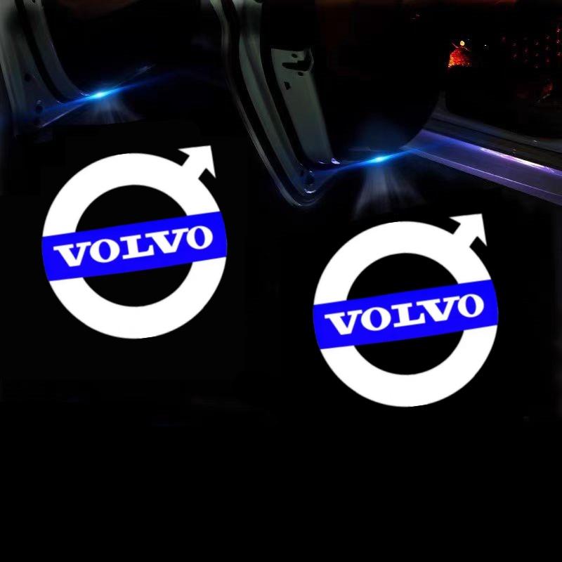 Светодиодные проекторы логотипа на дверь автомобиля, приветственные огни для Volvo XC40 XC60 XC90 V40 V60 S60 V50 V90 S80 C40 V70 XC70 C30 C70 Rdesign