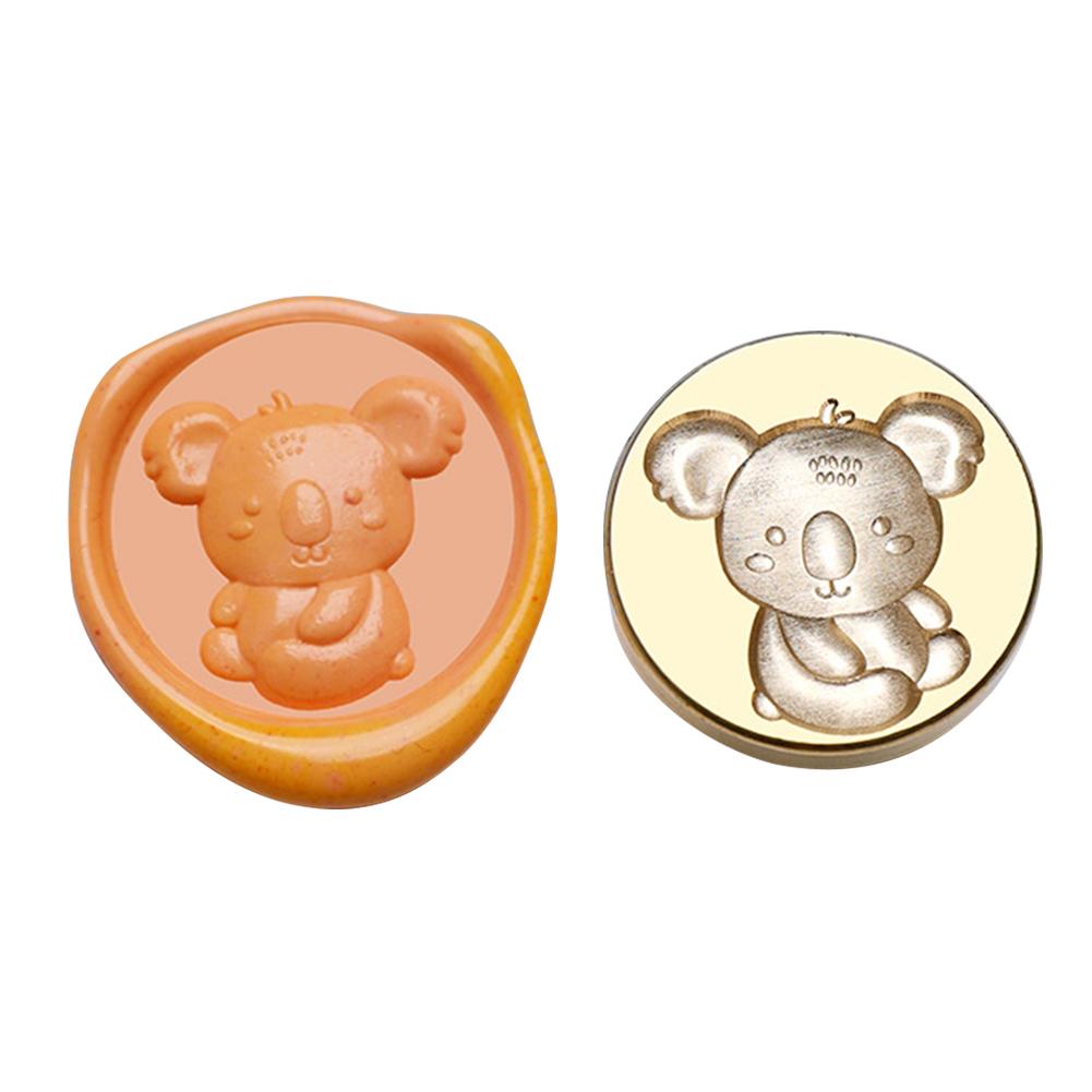 Круглая печать, медная головка, 3D рельефная эмалированная медная головка для подарка, скрапбукинга