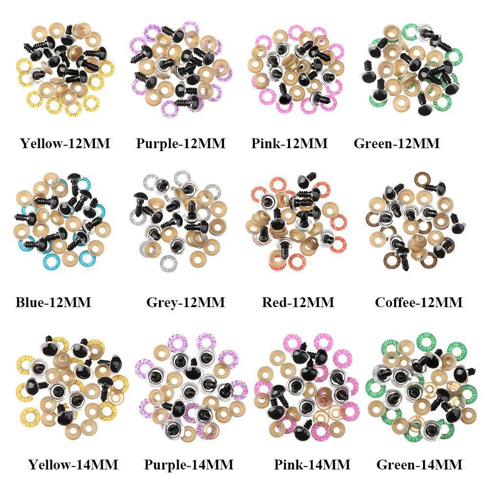 Запчасти для мягких игрушек, пластиковые аксессуары для медведей, животных, куклы, инструменты для самостоятельного изготовления, кукольный хрустальный глаз, глаза, ремесла