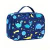 Kids Insulated Lunch Bag With Rocket Game Controller Print Portable Cooler School Picnic Outdoor Use