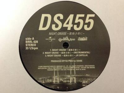 12-дюймовая пластинка DS455 Night Cruise hoshifuruyorunilowri BRRL028 BAYRIDE 2002 Япония Японский Клубный Танец Б/У