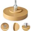 Decal Remover Eraser Wheel, 4 Inch Rubber Wheel Sticker Remover With Drill Adaptor, Vinyl Decal Remover, Adhesive Pin Stripe Removal Tool For Cars,