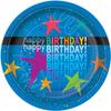 Cosmic Happy Birthday Party Plates (Pack of 8)