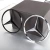 Новый C200 E200 Для Mercedes Benz 1 шт. 70 мм Значок двигателя автомобиля Наклейки на капот 3D Металлический значок Декоративная наклейка для Mercedes Benz AMG