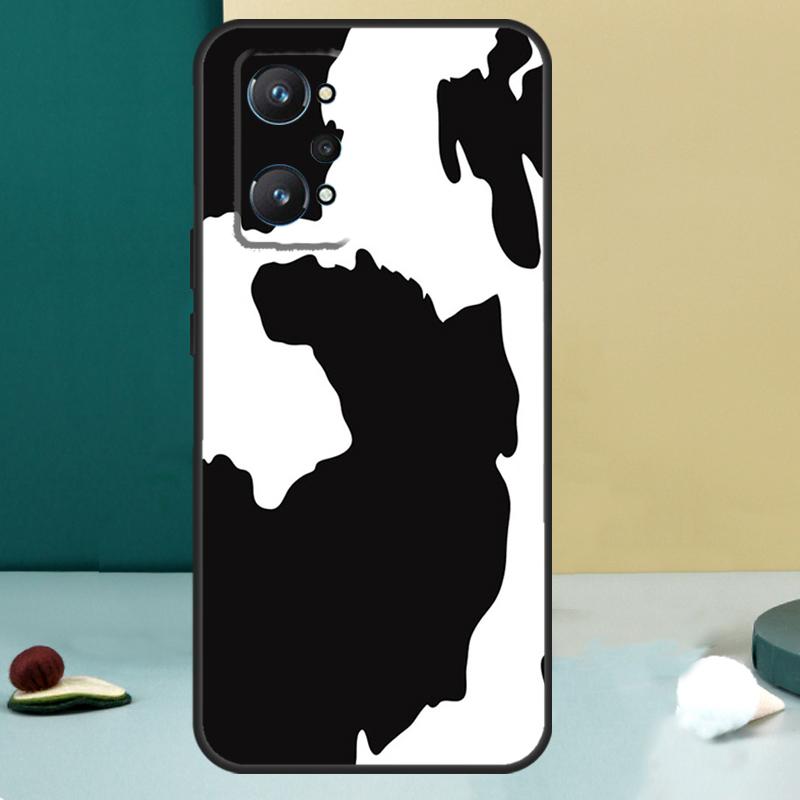 Чехол с принтом шкуры коровы для Realme 14 13 Pro Plus 10 11 12 GT 5 6 6T GT7 Pro C61 C55 C53 C51 C21Y C25S C75 C67