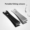 Multifunctional Stainless Steel Fishing Line Cutter Hook Eye Cleaner Outdoor Fishing Accessories