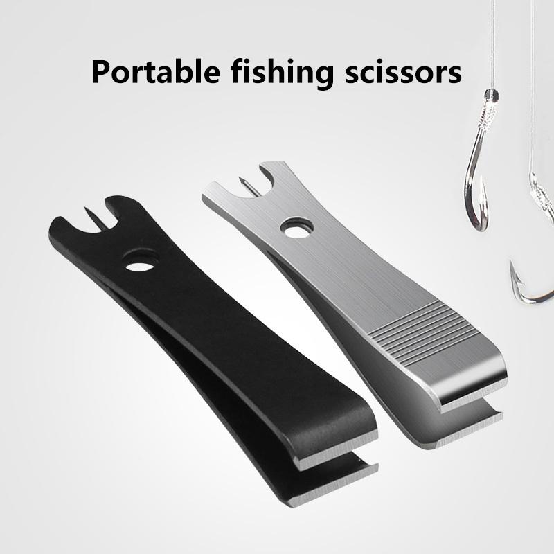 Multifunctional Stainless Steel Fishing Line Cutter Hook Eye Cleaner Outdoor Fishing Accessories