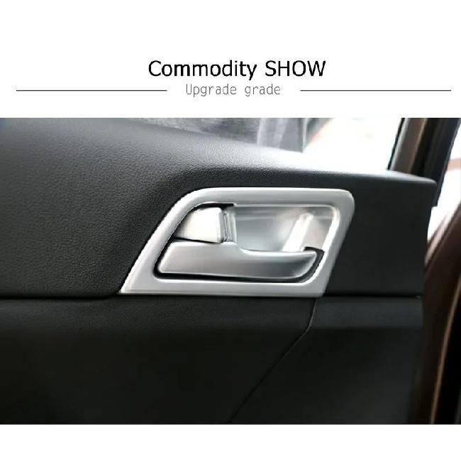 For Kia Sportage 4 QL 2016 2017 2018 2019 2020 2021 ABS Car Inner Door Handle Bowl Frame Cover Trim Case Stickers Accessories