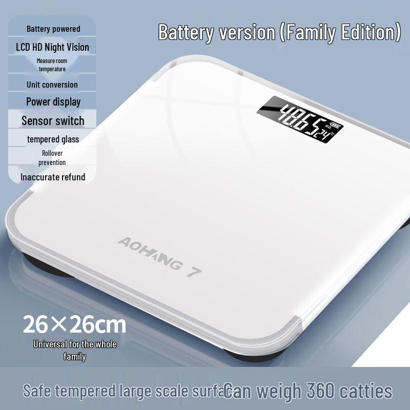 Precision Electronic Body Weight Scale for Adults