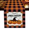 Halloween Table Runner Decoration Placemat Tablecloth Pumpkin Bat Flag Cloth Halloween House Horror Party Scary Decor