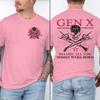 Est 1976 Vintage Gen X Graphic T Shirts Unisex Unisex Fun Generation X Print Tops Short Sleeve Crew Neck Male Streetwear