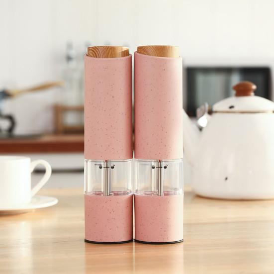 Мельница для перца с видимой регулировкой толщины, удобная электрическая машина для измельчения перца, товары для дома