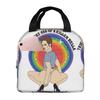 This Is The Ass Of A Killer Bella Funny Robert Pattinson Mem Insulated Lunch Bag for Women Children Food Boxes Thermal Lunch Box