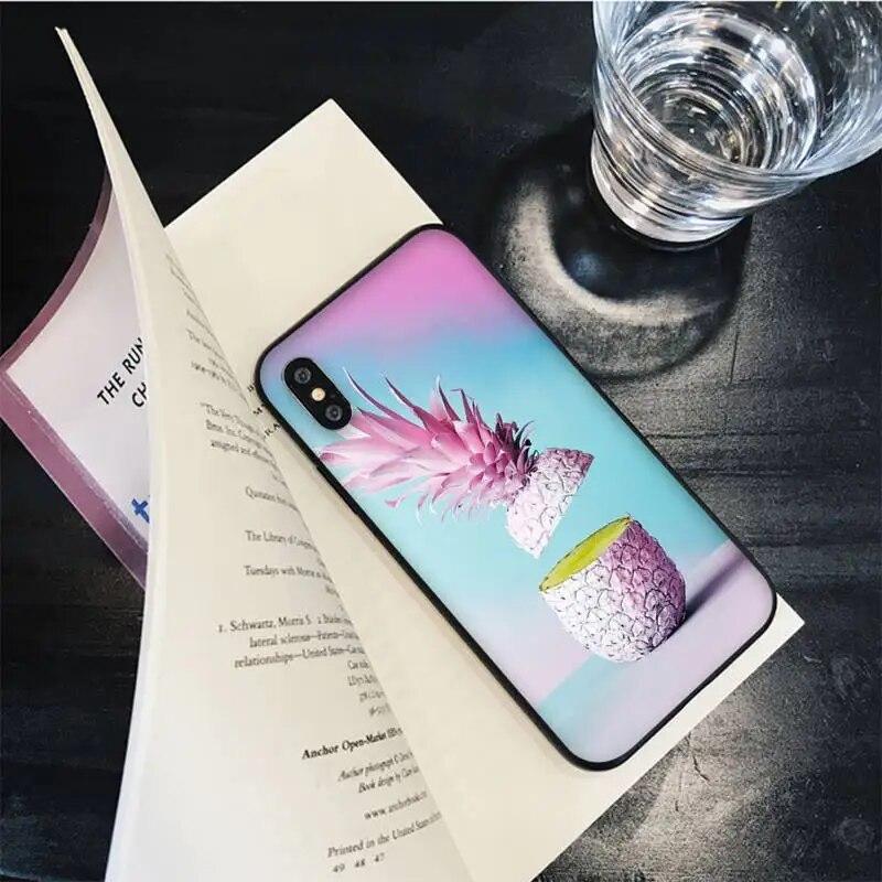 Цветной чехол для телефона с ананасом для iPhone Samsung Galaxy Redmi Xiaomi Oppo OnePlus Note SA 7 8 9 10 11 12 13 14 20 21 22 23 53 54 Pro Max Plus Ultra