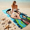 1pc Mr Bean2 Beach Towel, Comfortable and Thick, and Swimming/Bath/Picnic/Camping Towel, Suitable for Seaside Beaches