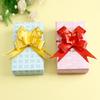20pcs Wedding Car Pull Bows Golden Side Design For Gift Wrapping Christmas Decorations String Bows Ribbon Knots Favours Bags