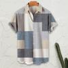 Men Summer Tops Fashion Lapel Quick Drying Men Summer Shirt Casual Men Summer Shirt Men Summer Tops Beachwear