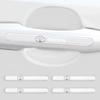 4PCS Transparent Car Door Anti-collision Protector Bumper Strip Sticker For Camry Corolla Yaris Chr Auris Avensis T25