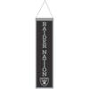 Bannière - WINCRAFT - NFL Teams SLOGAN - Las Vegas Raiders - 80x20cm - 70% Laine, 30% Polyester