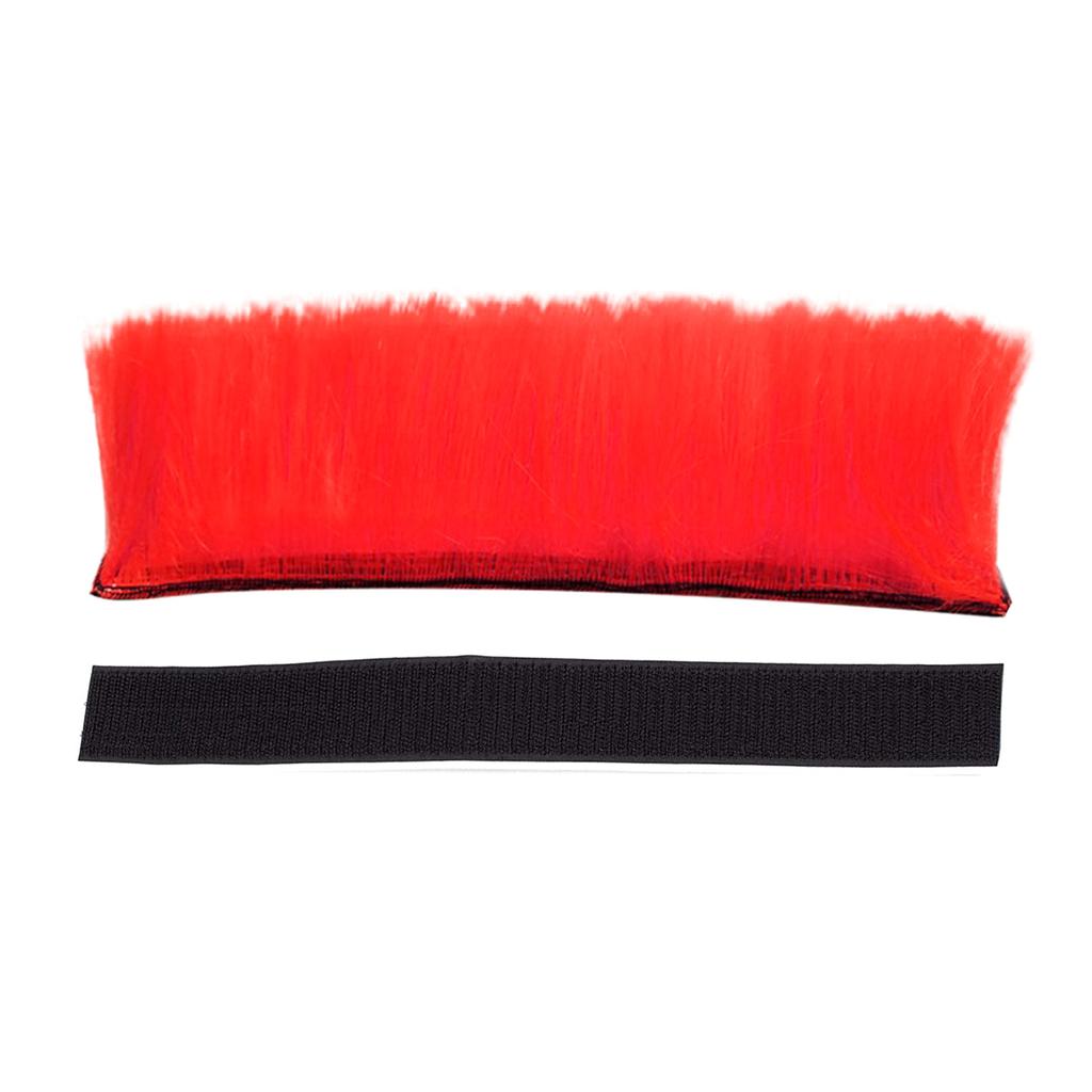 Motorcycle Helmets Mohawk Wig Hair Electric Bike Scooter Motorbike Helmet Accessories Stickers Cosplay Styling Wig Hair