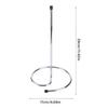 Stainless Steel Wine Decanter Drying Stand Upside Down Decanting Stand  Countertop