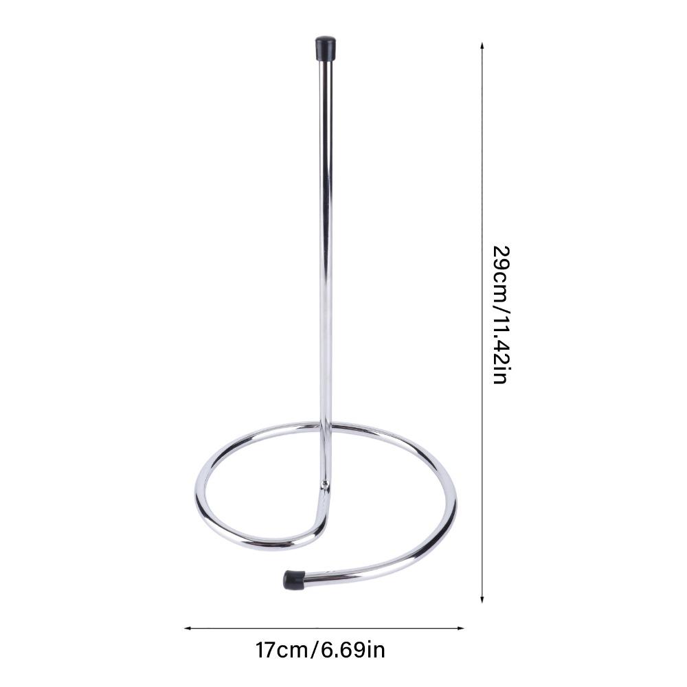 Stainless Steel Wine Decanter Drying Stand Upside Down Decanting Stand  Countertop