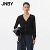 JNBY 2025 Spring V-Neck Slim-Fit Cardigan