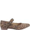 Hush Puppies Женские/женские замшевые туфли Melissa Leopard Mary Janes