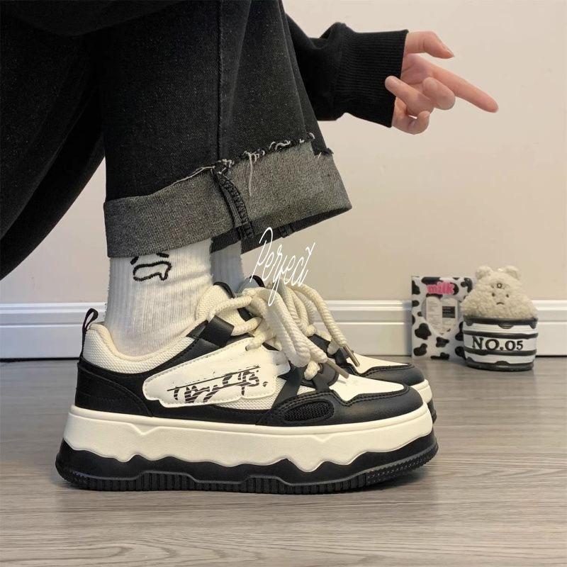 Женская обувь Повседневная обувь для сноуборда Женская осенняя новая универсальная повседневная американская ретро спортивная маленькая белая обувь