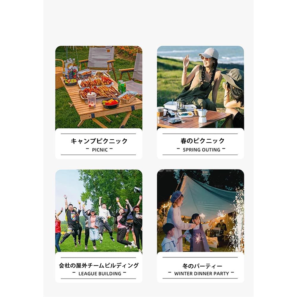 Compact Stainless Steel Fire BBQ Serves Adjustable Carbon Plate Quickly Deploys and Includes Storage Foldable Pit, Stove, 2-4 People, Height, Stores,