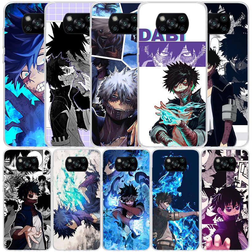 My Hero Dabi Bnha Phone Case For Xiaomi Poco F7 Ultra X5 X6 X7 Pro M7 Redmi 15C 15 13C 13 12C 12 10C 10 10A 9 9C 9A 9T Cover Poc