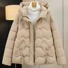 Модное женское пальто Зимние куртки с капюшоном Свободные Толстые Теплые Женские парки