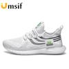 New Summer Men's White Sneakers Breathable Non-slip Men's Tennis Shoes Casual Running Shoes